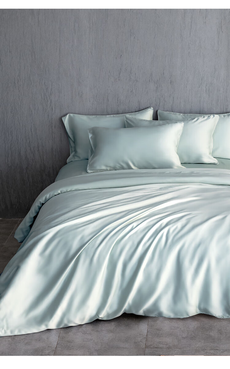 One's Member, 60 Thread Count Tencel Bedding Set, Summer Glass Purple, for 1.5m Bed, 200*230cm 15