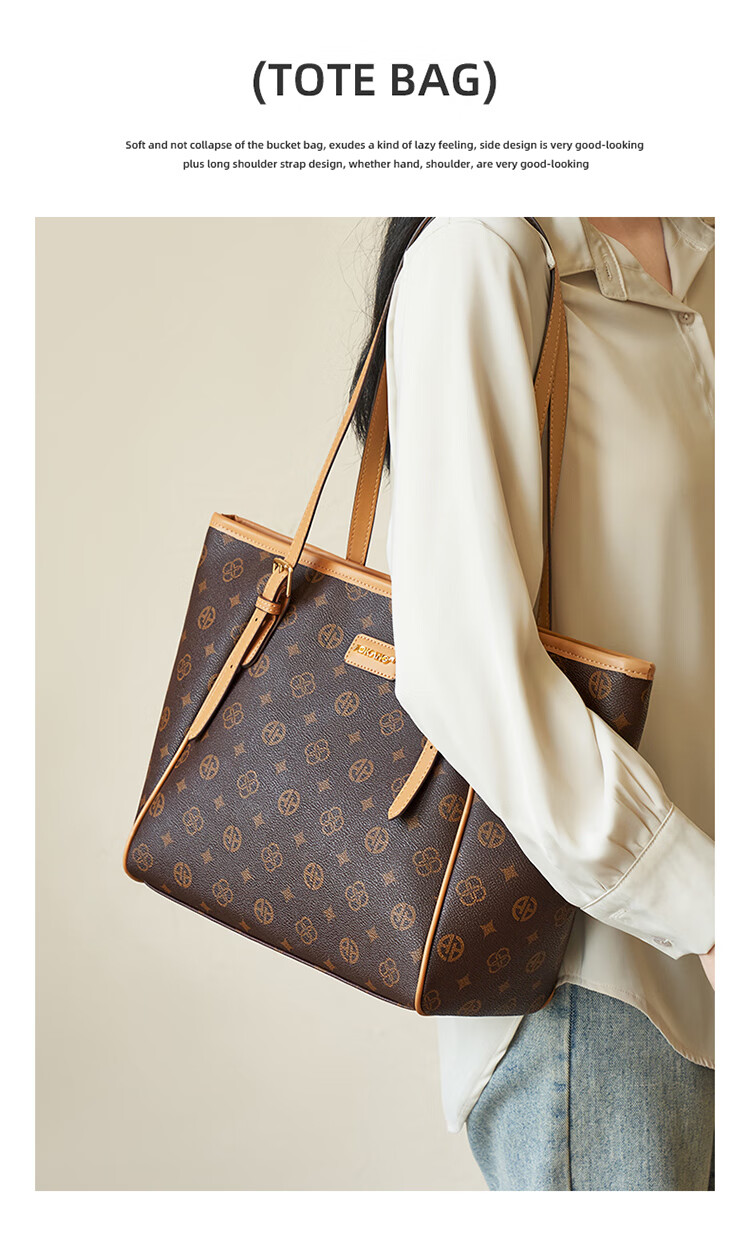 Aokang Women's Handbag, 2026 New Trendy Underarm Bag, Light Luxury Shoulder Tote Bag, Birthday 520 Gift for Girlfriend Or Wife 5