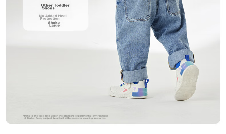 Katetu Baby Walking Shoes, Spring New Children's Shoes, Kindergarten White Sneakers, 1-3 Years Old Little K Shield Functional Steady Walking Shoes X4AE012 8