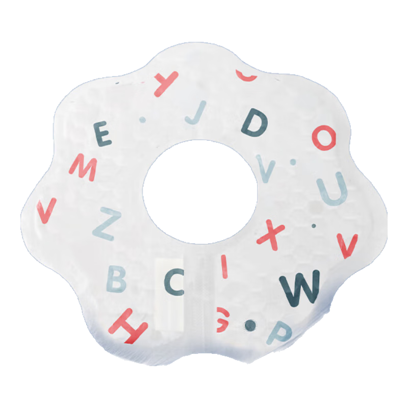 Mianzhirun Disposable Bibs [50 Pieces], Baby Rotating No-Wash Bibs, Infant Water-Proof Food Bibs with Letter Desig
