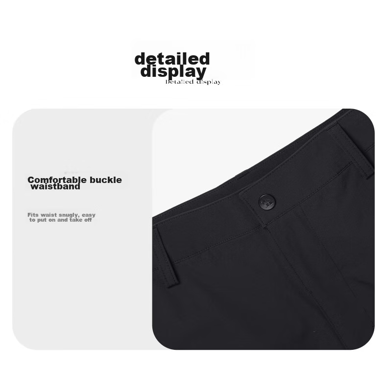 CAMEL Outdoor Quick-Dry Sun Protection Pants, UV-Resistant, Elastic Breathable Straight-Leg Pants, A14BAEO061 34