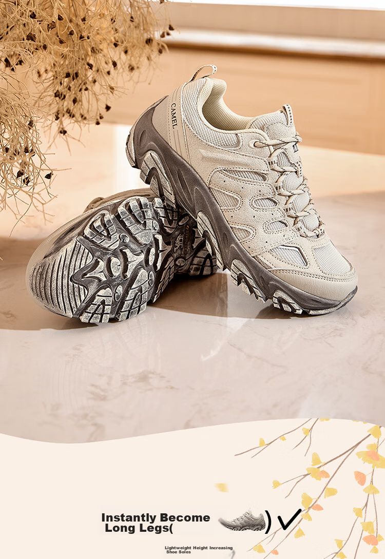 CAMEL [Wang Junkai's Choice - Triumphant] Hiking Shoes for Men And Women, Outdoor Non-Slip Wear-Resistant Climbing Sports Shoes 5
