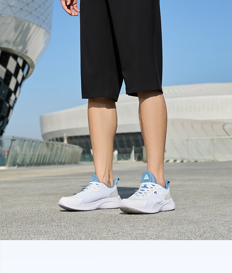 PEAK Men's Sports Shorts, Three-Quarter Length, Summer Quick-Dry Breathable Loose-Fitting Running Casual Pants, Athletic Shorts DF352441 17
