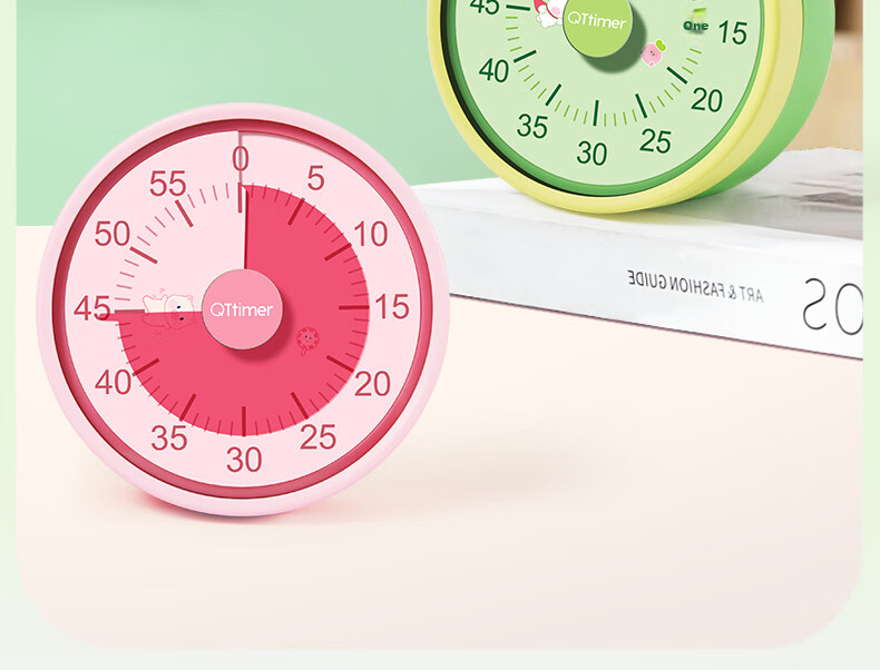 QT-TIMER [Lowest Price Online] Mechanical Timer, 2026 New Model, Student And Children's Time Management Device, Kitchen Timing Tool for Cooking And Baking, Countdown Timer, Self-Discipline Timer, Time Control Gadget 23