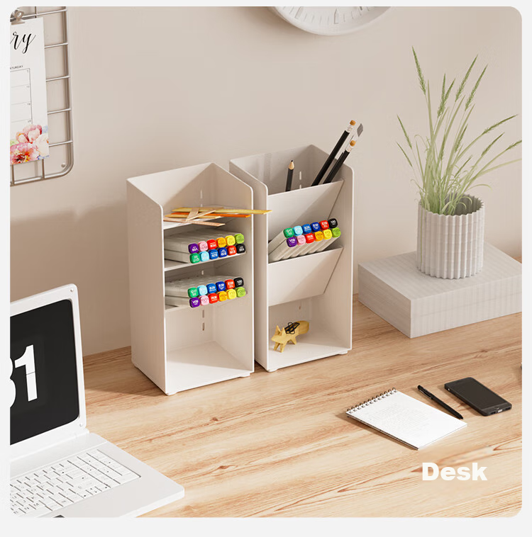 Xitianlong Right-Angled Mirror Cabinet Storage Box, Cosmetics Lipstick Desktop Organizer, Bathroom Vanity Storage Rack, Basic Model 24