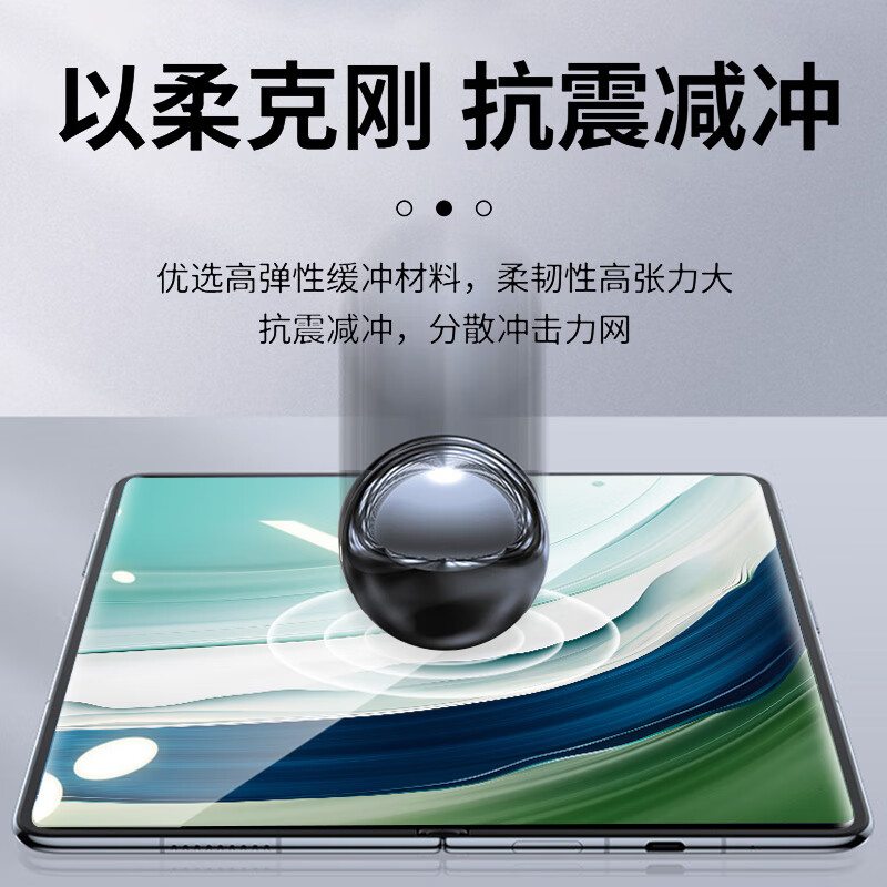Защитная гидрогелевая пленка LANGLING для Huawei Mate X5 / Mate X3, комплект из 2 шт. (внутренний + внешний экран), противоударная, антибликовая, противоотпечатки