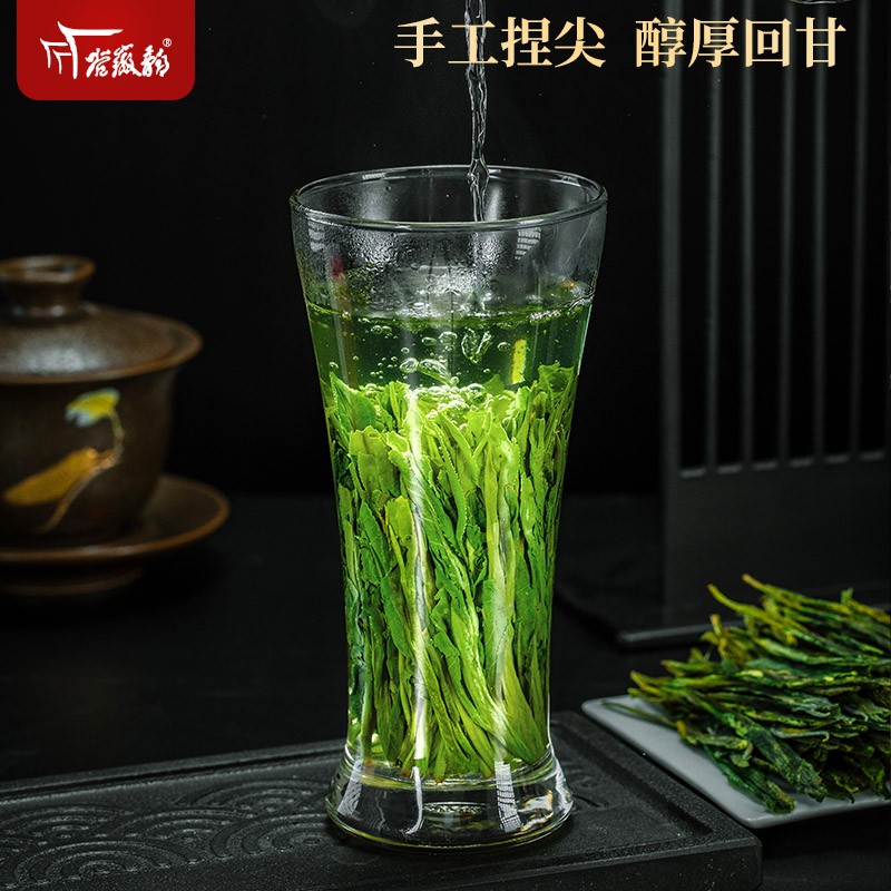 谷徽韵绿茶太平猴魁特级100g2025雨前新茶罐装安徽茶叶自己喝节日送礼品