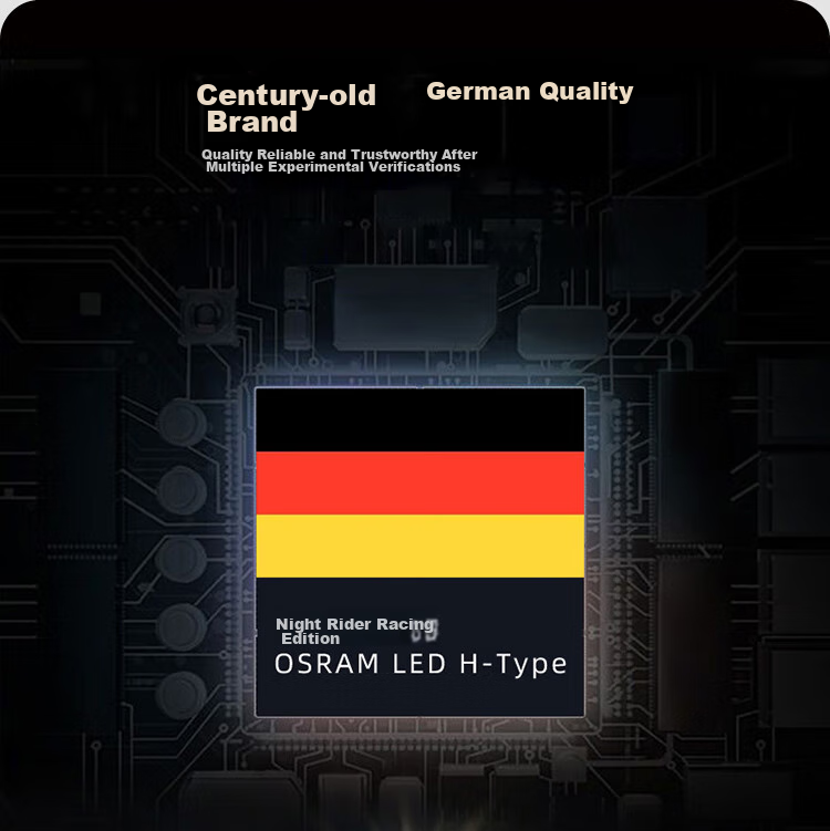 OSRAM Automotive LED Headlights, Car Bulbs for High Beam And Low Beam, Yechizhe PRO H1, 12V 35W 13