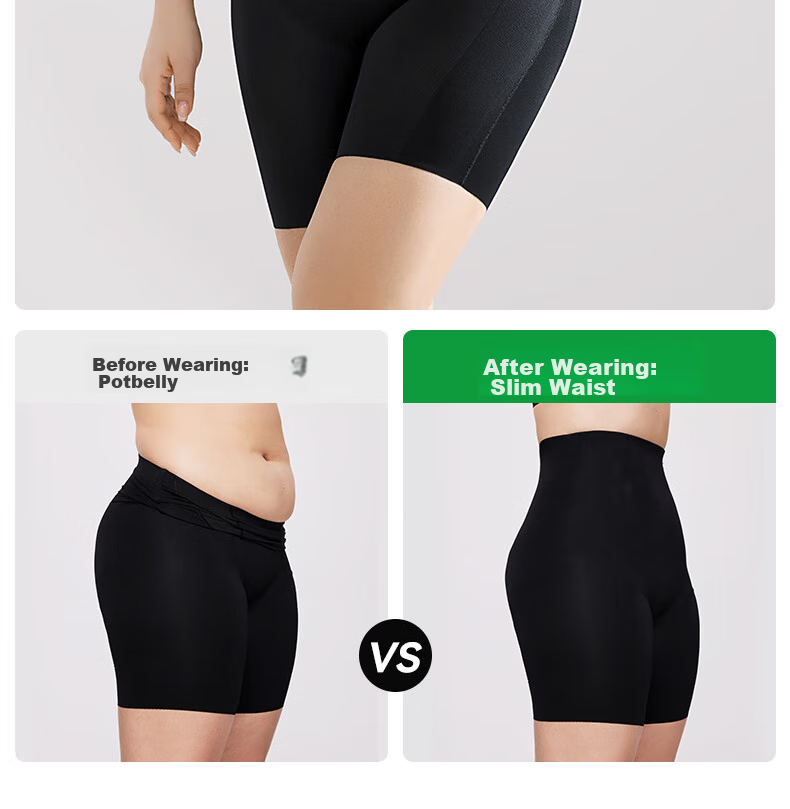 Guniangjia Tummy Control And Butt-Lifting Pants, No Need for Underwear, Seamless High-Waist Shaping, Comfortable Waist-Cinching Slimming Pants, Tummy Control, Plus Size 7