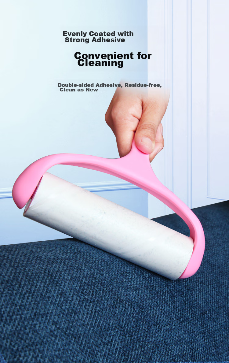 EAST Lint Roller, 16cm, 7 Rolls, 420 Sheets, Tear-Away Replacement Paper, Clothes And Pet Hair Cleaning Tool 5