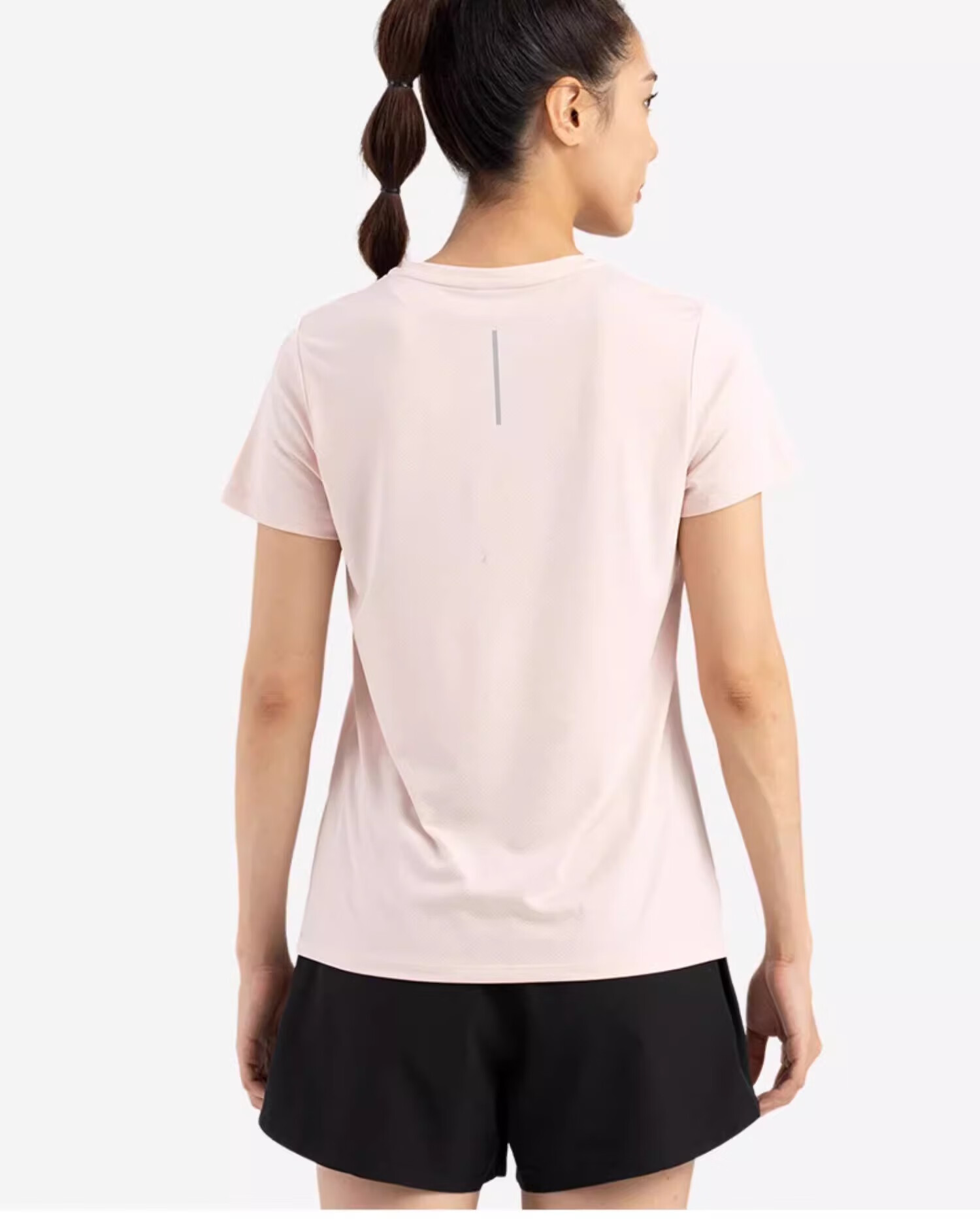 DECATHLON Women's Summer Breathable Quick-Dry Sports Running Top, Fitness Short-Sleeve T-Shirt, Pink, 2XL-4925289 6