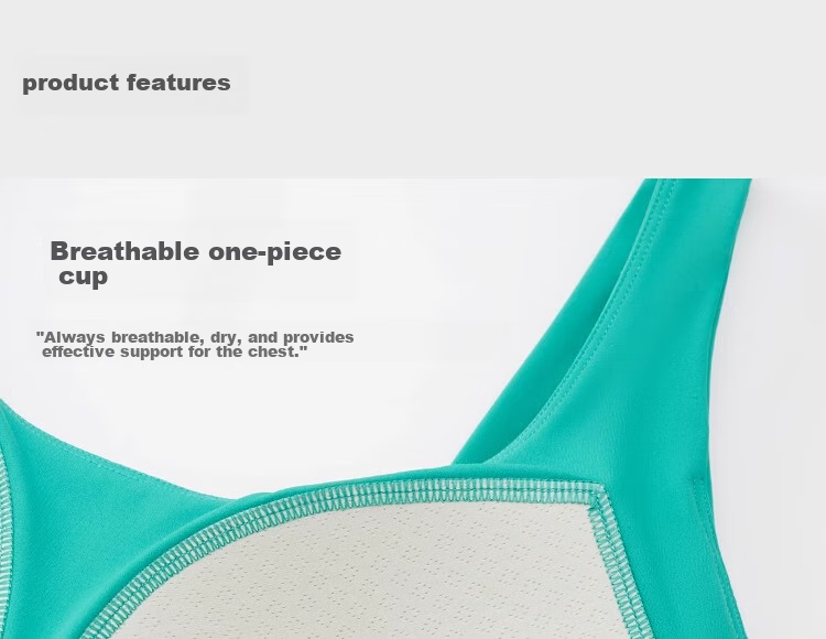 Gigt Sports Bra for Women, Yoga Bra with Beautiful Back Design, One-Piece High-Intensity Support, Anti-Shock, Side Support Reduction, Fitness Running Vest 14