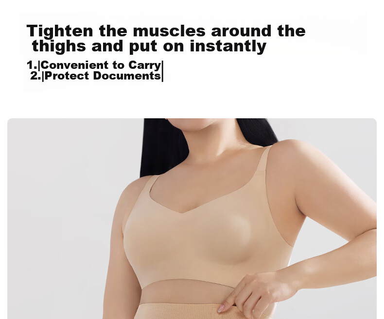 Guniangjia Tummy Control And Butt-Lifting Pants, No Need for Underwear, Seamless High-Waist Shaping, Comfortable Waist-Cinching Slimming Pants, Tummy Control, Plus Size 17