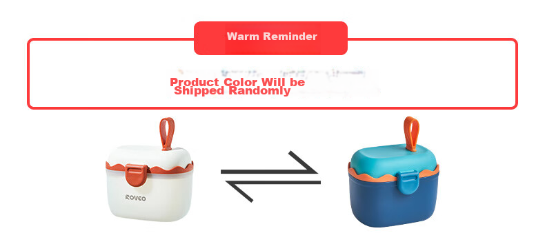 Rikang Milk Powder Container, Portable Milk Powder Canister, Snack Box, Multifunctional Baby Food Container, N6022, Beige 1