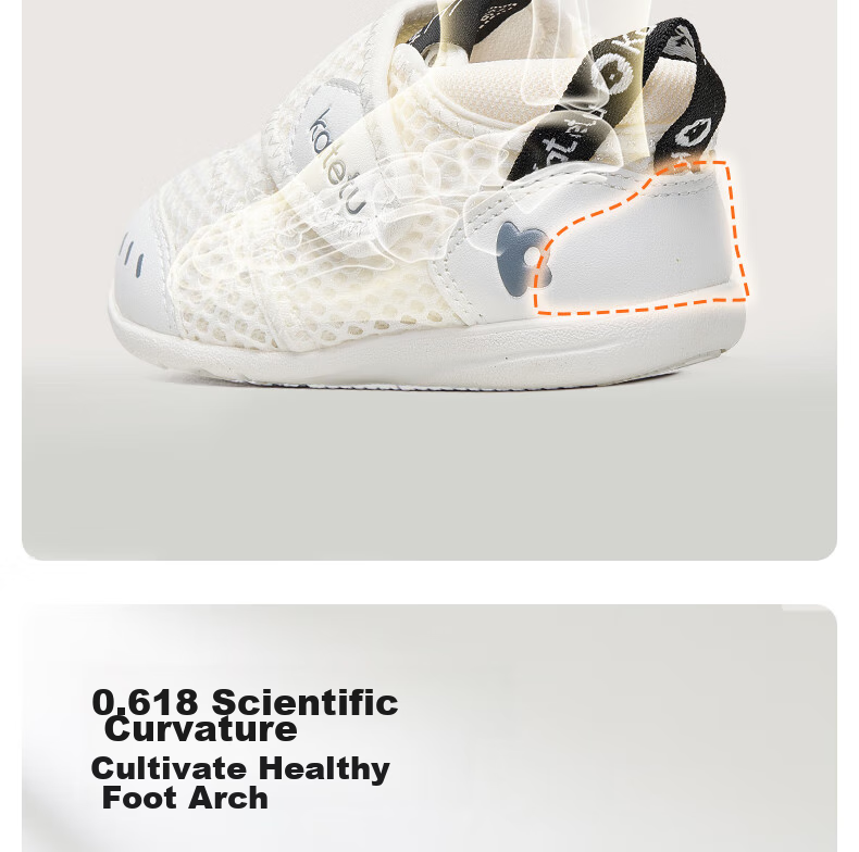 Katetu Toddler Shoes for Infants 1-3 Years Old, Breathable Mesh Children's Shoes, Spring And Summer Functional Shoes, Kindergarten Baby Indoor Shoes X2AE003 8