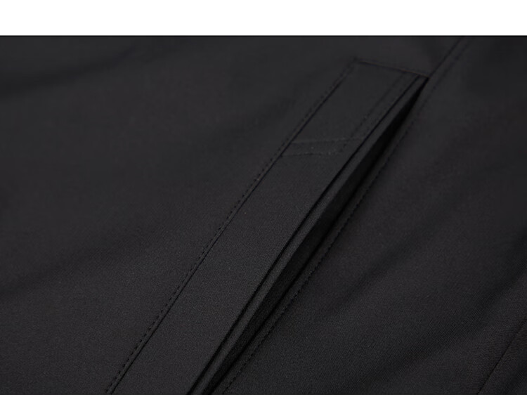 Caizi Men's Stand Collar Jacket Autumn Winter 2025 New Graphene Warm Fabric Embroidered Simple Business Casual Windproof 11