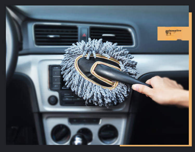 CarSetCity Car Duster Mop for Washing And Cleaning Cars, Extendable Car Duster Brush Dust Removal Tool Set 10