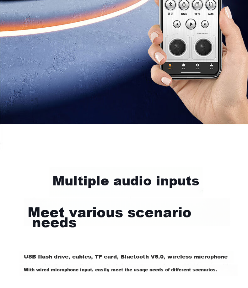 EDIFIER PP205 Wireless Portable Bluetooth Speaker, Outdoor Karaoke, Square Dance Sound System, Teaching Amplifier, Moon White Color 18