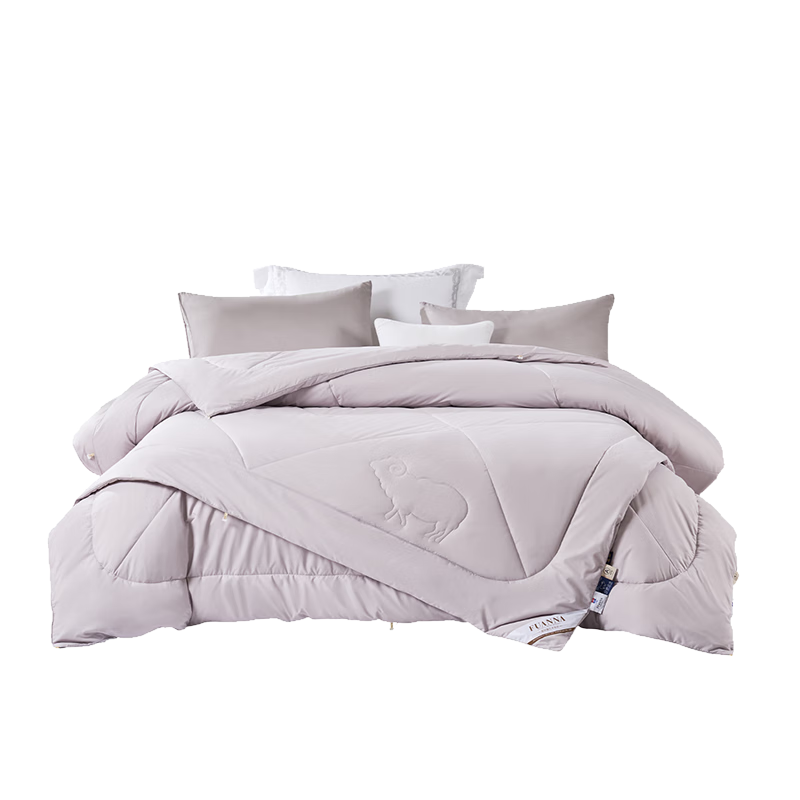 FUANNA Class A Australian Wool Comforter, 100% Pure Wool Duvet, Winter Quilt, Approximately 9.6 Jin (4.8 Kg), 203*229cm