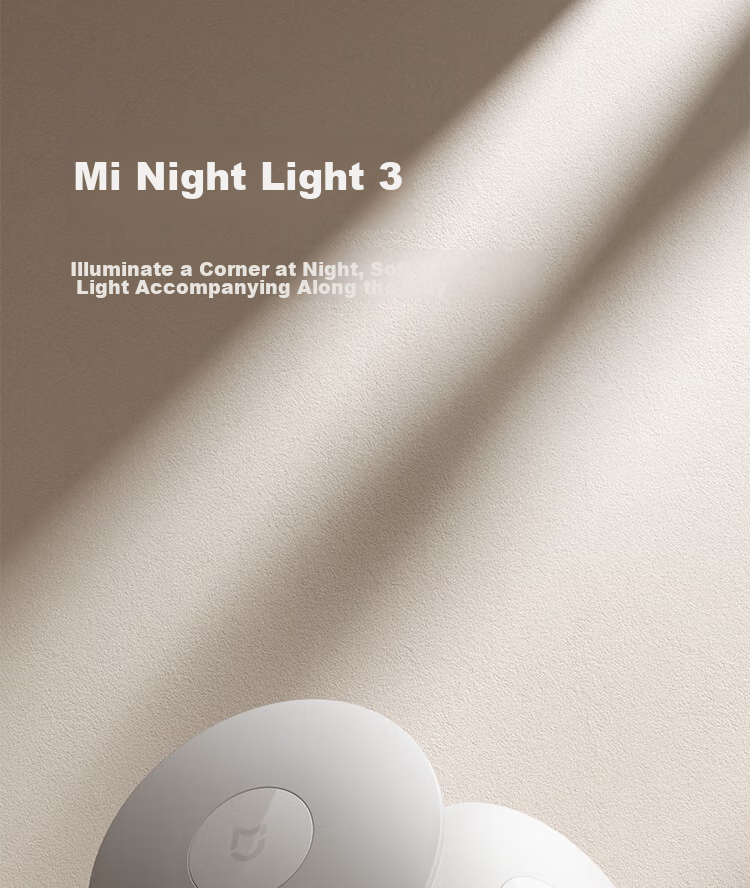 Mijia Xiaomi Mijia Night Light, for Stairs, Bathroom, Bedroom, Sleeping, And Baby Feeding 1