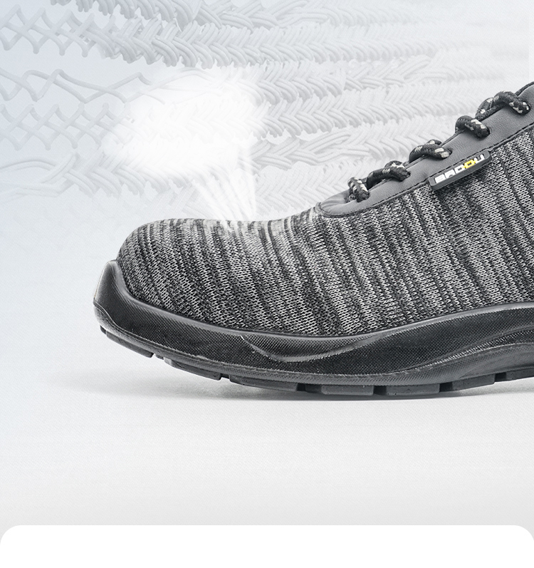 Honeywell Safety Shoes with Anti-Smashing, Anti-Puncture, Anti-Static, Protective Features SHBS00102 Lightweight Athletic Shoes Size 43 14
