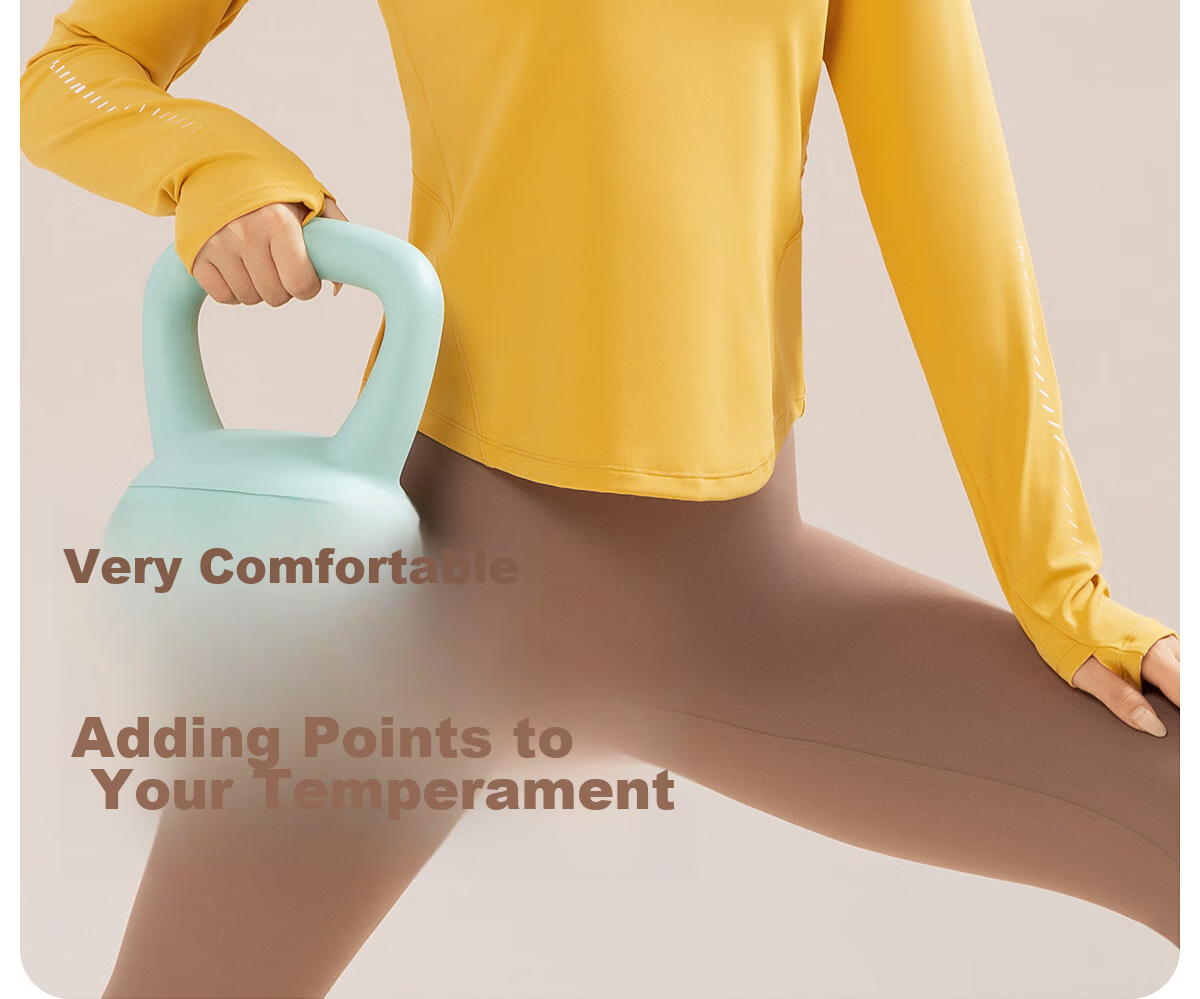361° Sports Top, Yoga Wear, Women's Long-Sleeve T-Shirt, Autumn Quick-Dry Shirt, Loose-Fitting Running And Fitness Wear for Wome 3