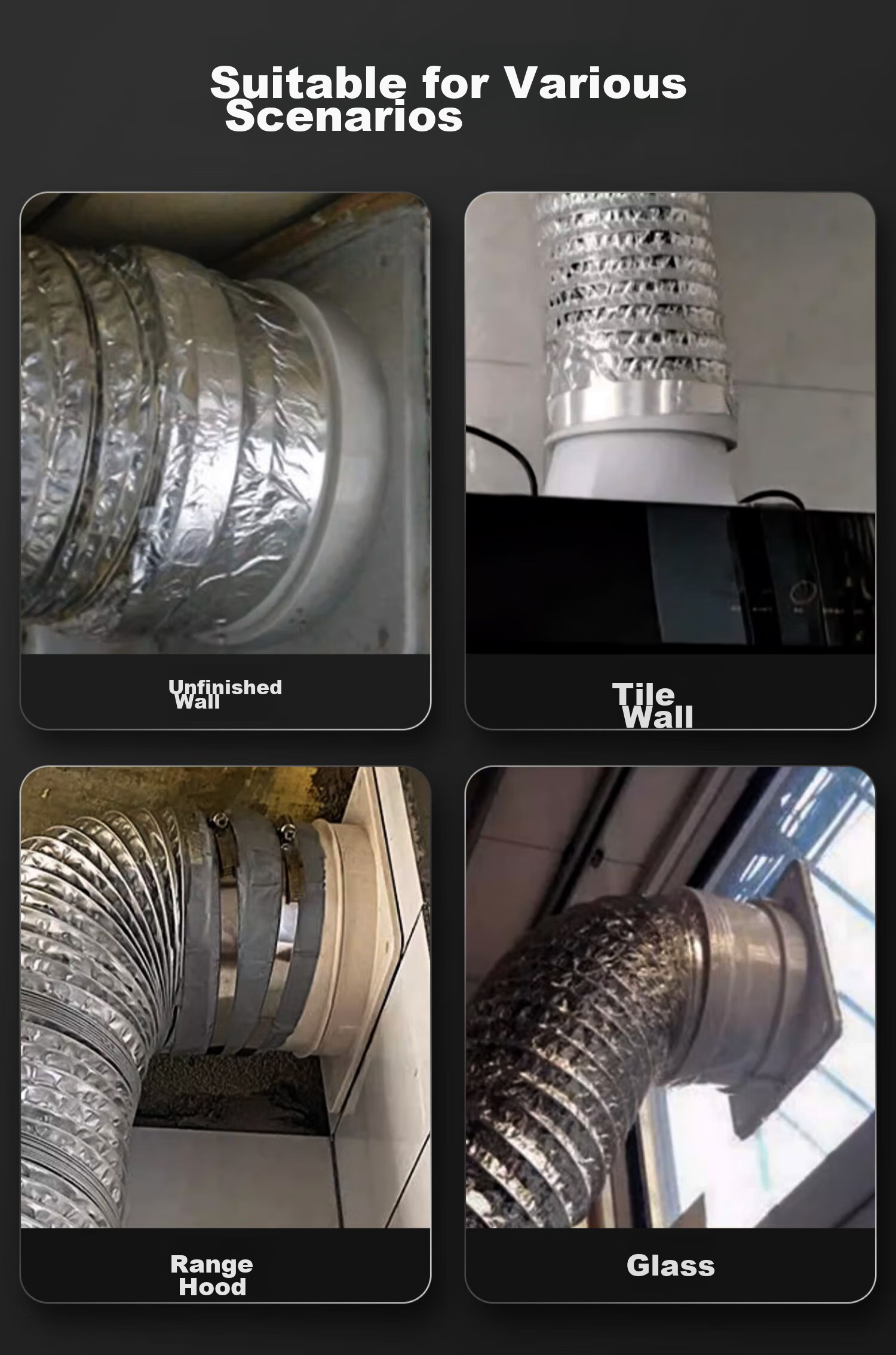 Rifeng Backflow Prevention Valve, Range Hood Backflow Prevention Valve, Flue Backflow Prevention Valve, Kitchen Backflow Prevention Valve, Range Hood Backflow Prevention Valve, Oil Smoke Killer 11
