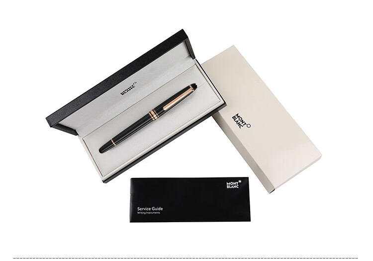 MONTBLANC Meisterstück 163 Rose Gold Plated Fountain Pen 112678/132487 Gift 7