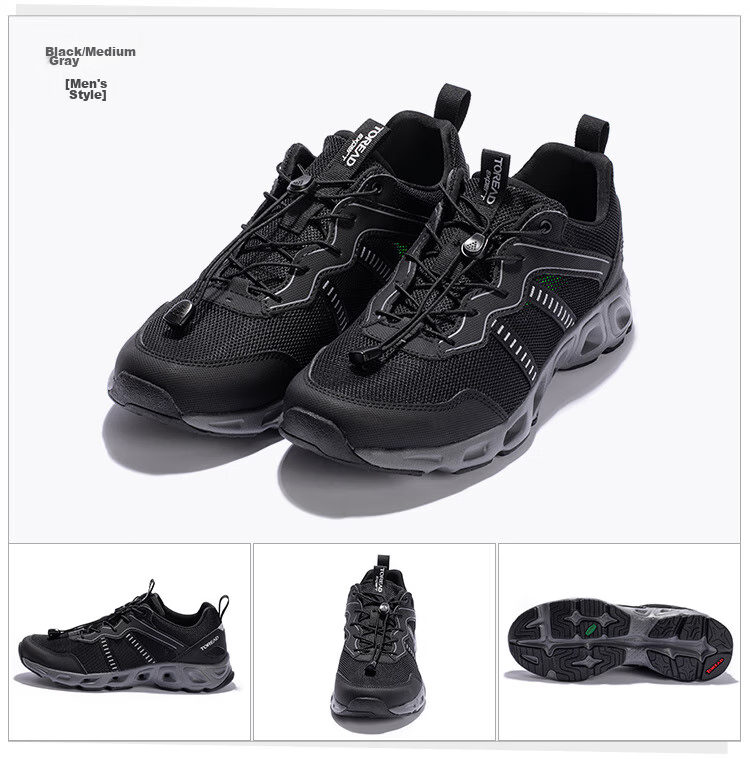 TOREAD Men's Stream Tracing Shoes, Spring And Summer Outdoor Non-Slip Breathable Mesh Water Shoes, Sports Beach Sandals TFEECM81946 10