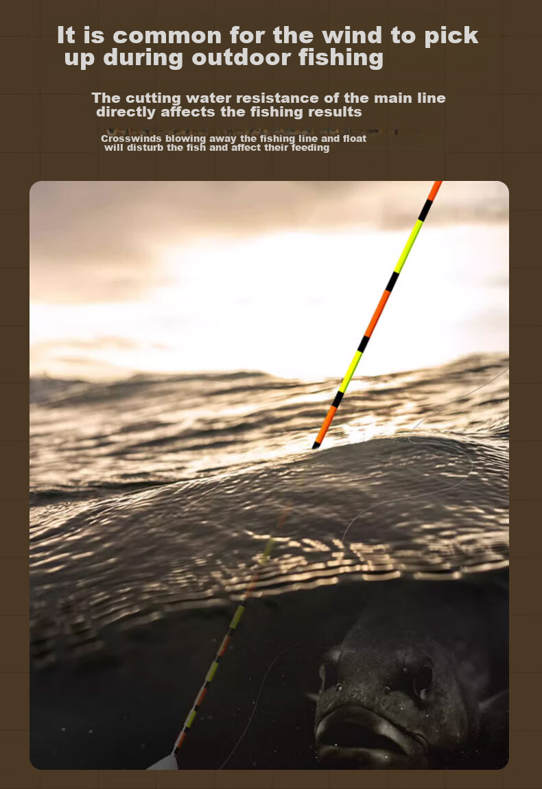 SIMAGO Ximan Duo Sliding Line Set, Big Fish Fishing Line Kit, Finished Rock Rod Sliding Float Long-Distance Casting Fishing Set, Lure Line Set, Size 1.2 8