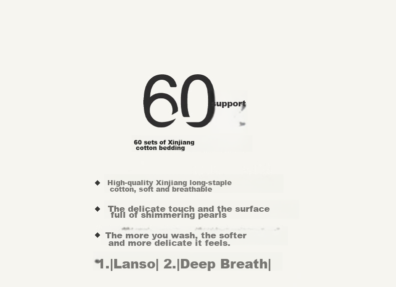 MIDO HOUSE Mingdu 60-Count Pure Cotton Four-Piece Bedding Set, Class A High-Quality Sateen Luxury Bedding with Fitted Sheet And Duvet Cover, 200x230cm, Lilac Purple 2