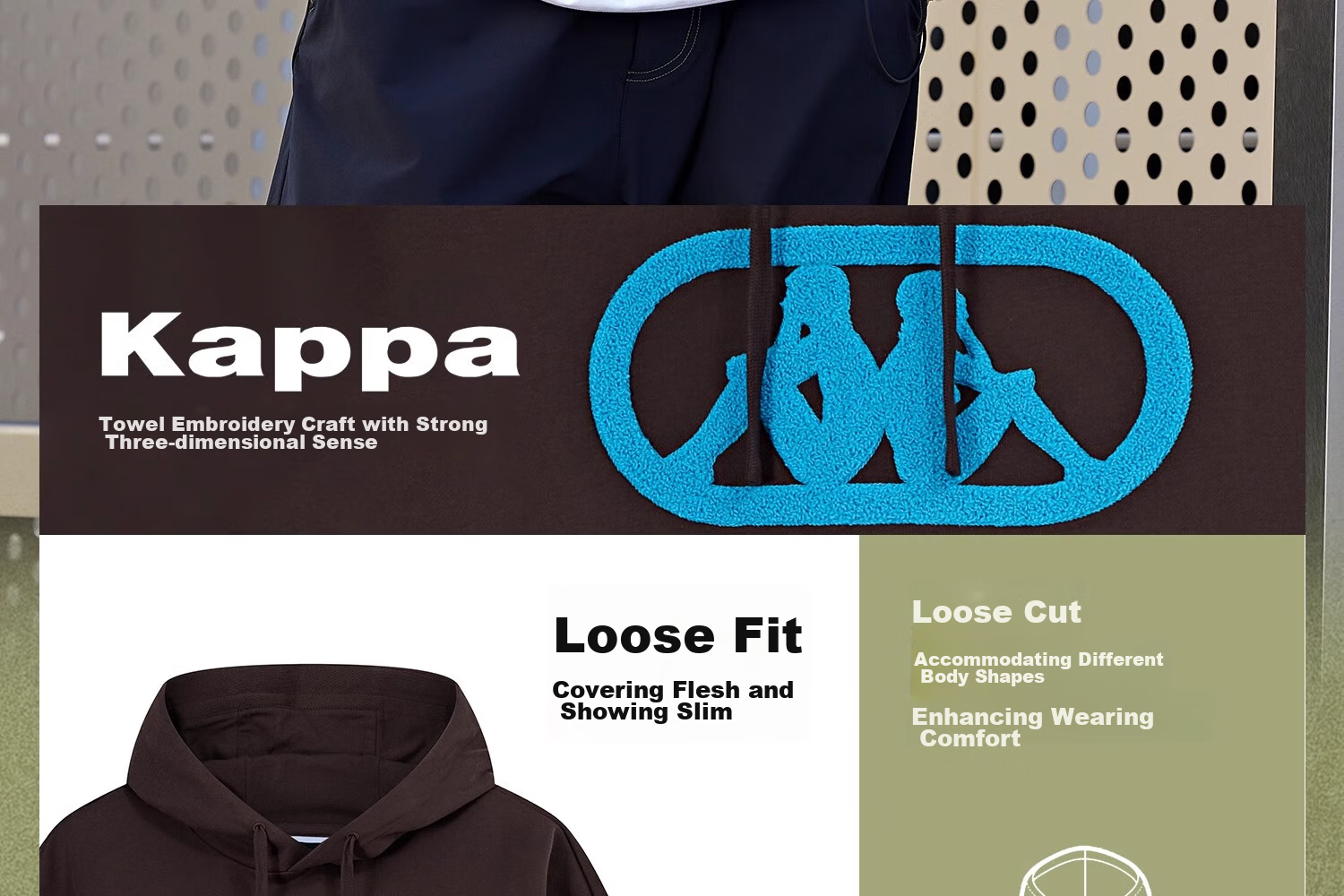 Kappa Back-To Red Sweatshirt New Style for Men And Women, Autumn New Year Knitted Sports Casual Pullover K0EY2MT30D 12