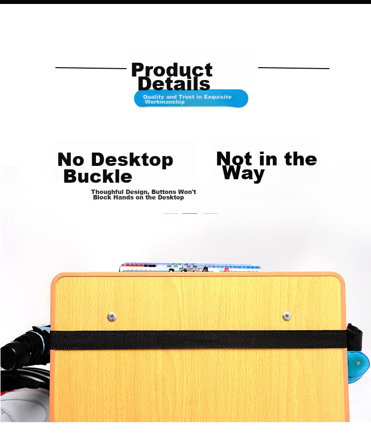 Siyicai Desk Hanging Book Bag, High School Student Desk Organizer, Side Book Holder Storage Pouch, Desktop Book Holder, Middle School Student Book Bag, Black, 12 Layers, 13 Compartments 4