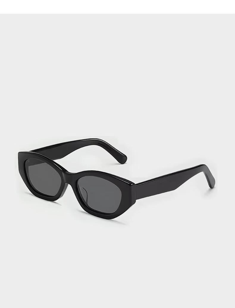 CAPONI Cat Eye Sunglasses for Women, Polarized Narrow Frame Sunglasses, Outdoor UV Protection, High-End Sun Protection Glasses, Face-Slimming Effect 14