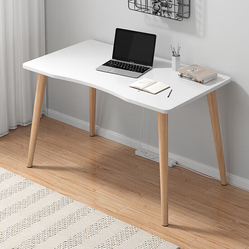 XIAOJIANGCAI Computer Desk, Desktop Laptop Simple Desk, Study Table, Home Office Workstation for Bedroom And Study Room