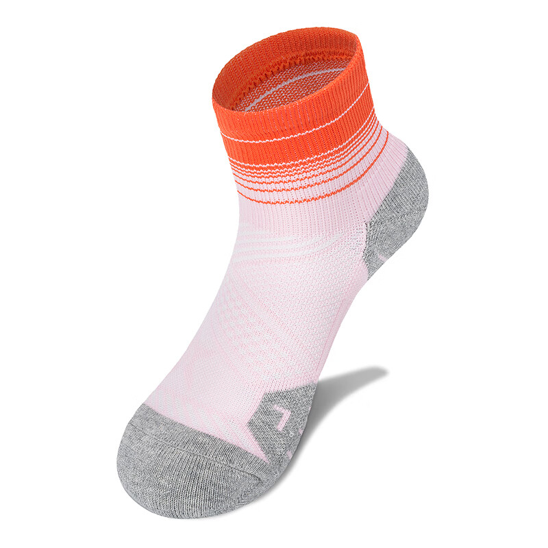 TFO Competition-Grade Outdoor Socks, Comfortable Breathable Mid-Calf Hiking Socks for Sports And Trekking, 2202402 Women's Light Pink