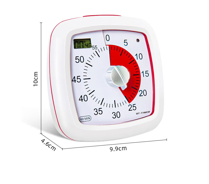 QT-TIMER Timer Time Management Tool, 2026 New Model, Counting Down Timer for Children And Primary School Students, Visualized Homework Alarm, Self-Discipline Aid, Birthday Gift for Boys 10