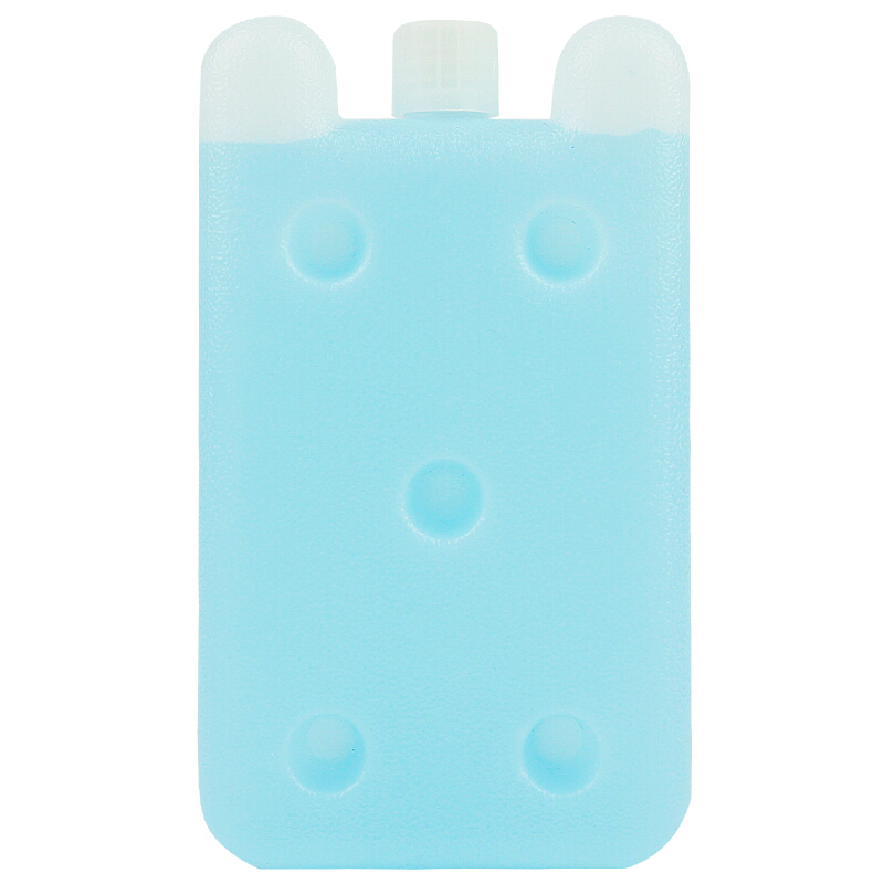 Bailingbaili 400ml Water Injection Ice Crystal Box Insulation Box Breast Milk Preservation Refrigeration Ice Pack Reusable Ice Bag Air Conditioner Fan Ice Pack Cold Chain Transport Cooling Ice Box Two