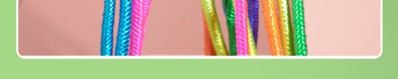 Duweike Multi-Person Jump Rope Team Long Rope for Family, Children's Skipping Rope Thickened Cotton Rope for Primary And Secondary School Students Adults Fitness 5 Meters 11