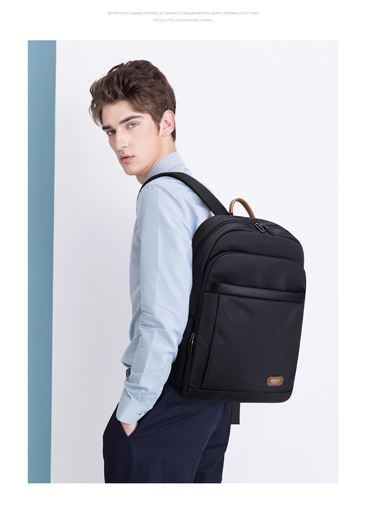 GOLF Backpack for Men, Large Capacity, 15.6-Inch Laptop Bag, Lightweight Water-Resistant Travel Backpack for Students And Business 4