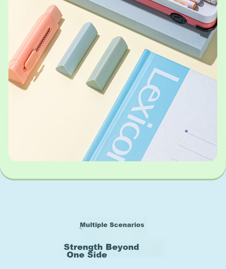 Deli (Deli) Promotes Erasers for Middle School Entrance Exams And College Entrance Exams, Blessing Gifts, Stationery, Push-Pull Design, Low Dust Pencils And Erasers, for Children, Primary School Students, Art Students, Single Piece, Gree 16