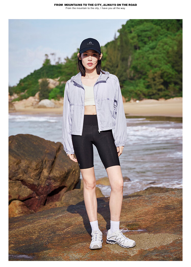 Pioneer Camp Butterfly Breathable Sun Protection Clothing for Women, Summer Outdoor New UPF50+ Sun Protection Garment, UV-Resistant Lightweight Jacket 24