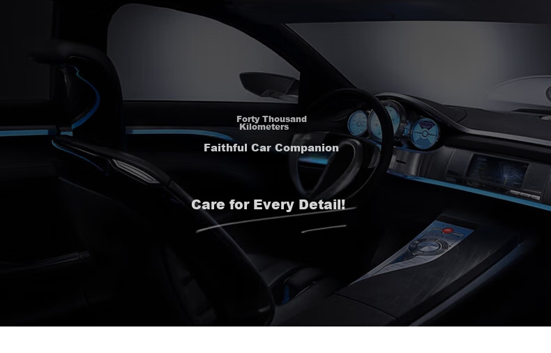 Siwangongli Car Interior LED Light Strip, USB Atmosphere Cold Light Line, Car Modification, No Wiring Required, SWY6527 1