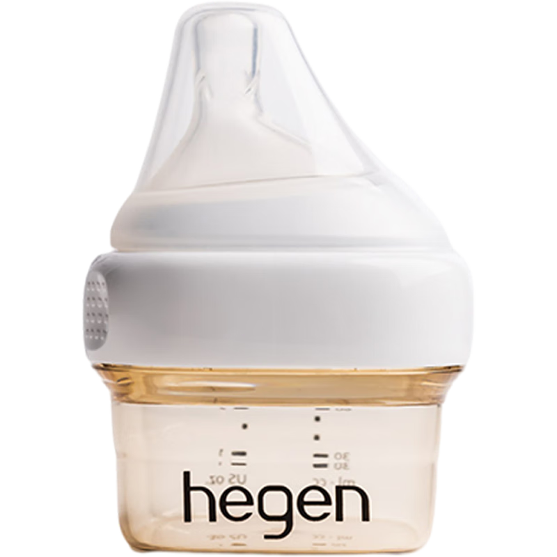 HEGEN Baby Bottle 0-1 Month 60ml Newborn PPSU Anti-Colic Anti-Choking Breast-Like Original Imported