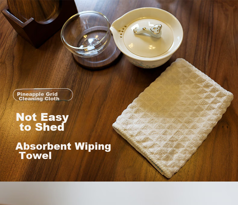Rother Floor Cleaning Cloth 24*40cm*3 Pieces, Lint-Free Floor Towel, Flat Mop Replacement 1