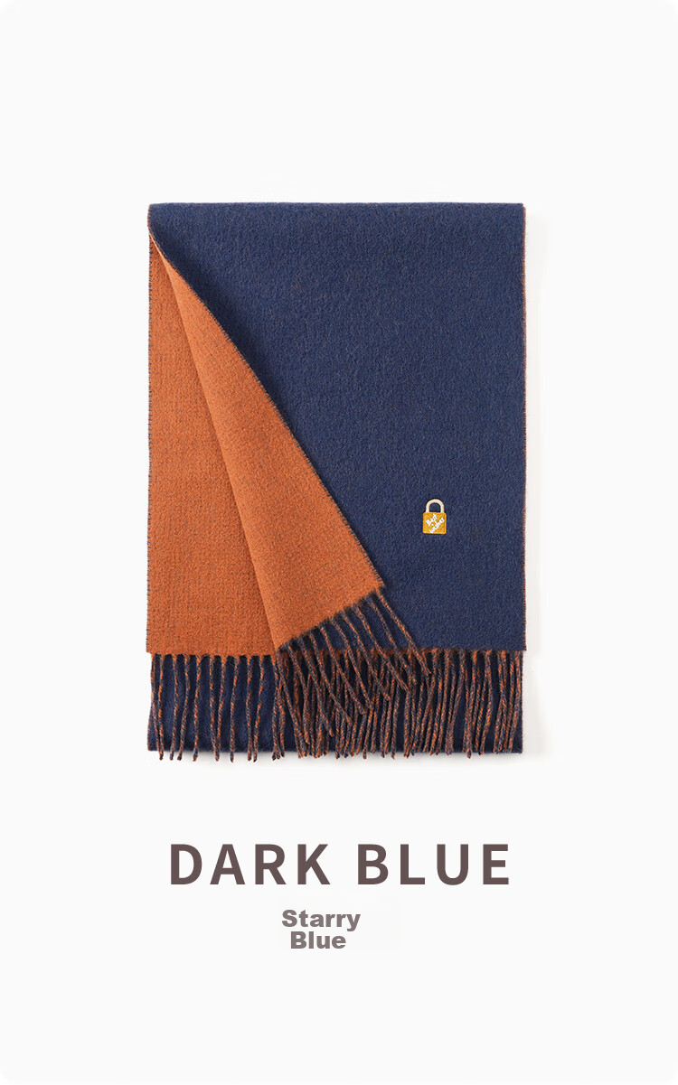 JIUMU Pure Wool Scarf for Women, Autumn And Winter Neck Warmer, Ladies' Warm Shawl, Gift for Women on Mid-Autumn Festival Or Birthday, Gift Box Packaging 24