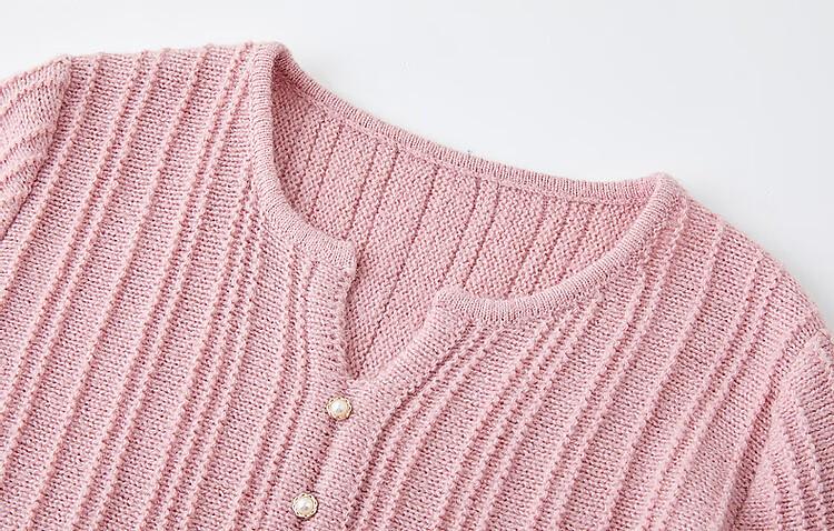 Dme [Mijingqingshu] Spring And Autumn Simple Style Sweater with Wool, Commuter Pullover Round Neck, Concealing Comfortable Knit Top for Wome 11