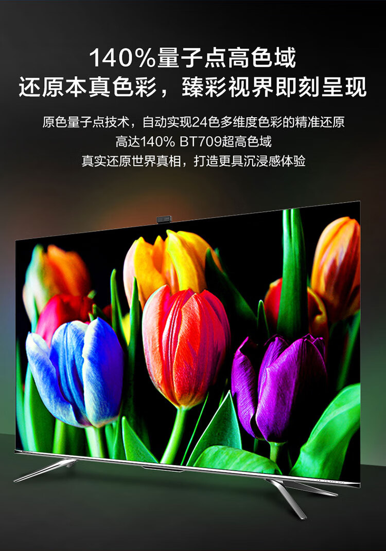 海信(hisense)65e8d 65英寸 uled超画质智慧屏量子点高色域 ai声控4k