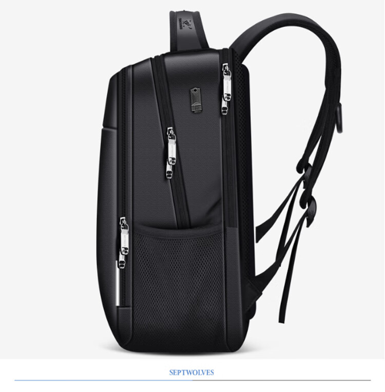 SEPTWOLVES Laptop Bag, 17.3-Inch Backpack for Men And Women, Water-Resistant, Commuter Travel Large Capacity School Bag for Middle School Students 14
