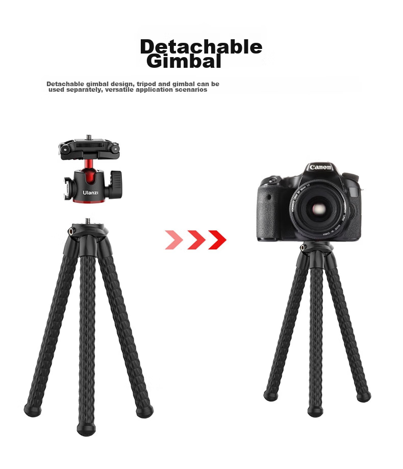 Ulanzi MT-33 Multifunctional Octopus Tripod Bluetooth Kit for Selfie, Smartphone, DSLR, Mirrorless Camera Universal Vlog Video Live Streaming Photography And Videography Stand 8
